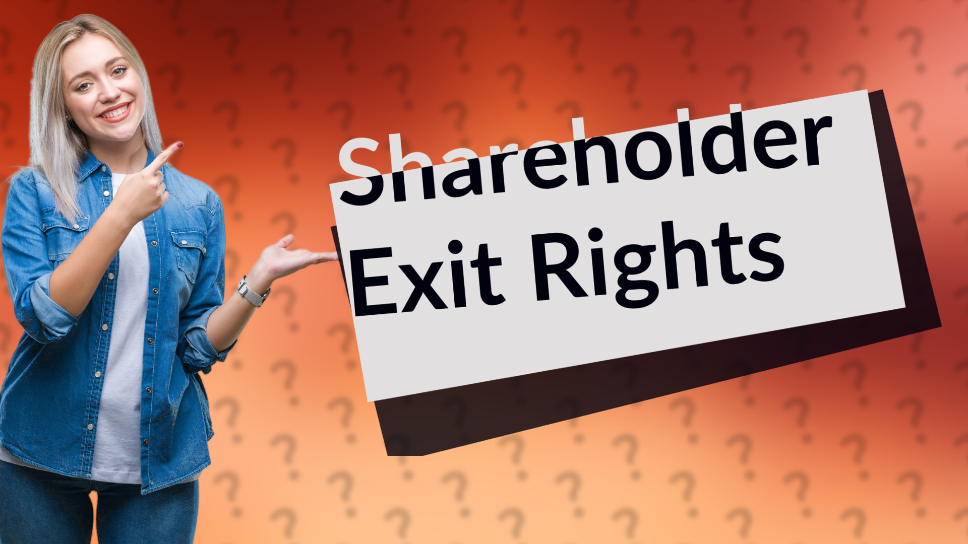 Shareholder Exit Rights