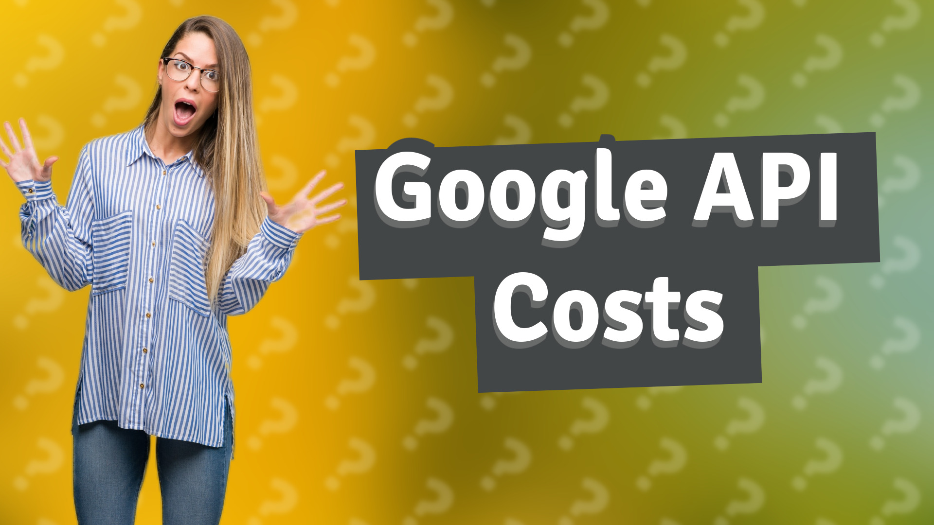 Google API Costs