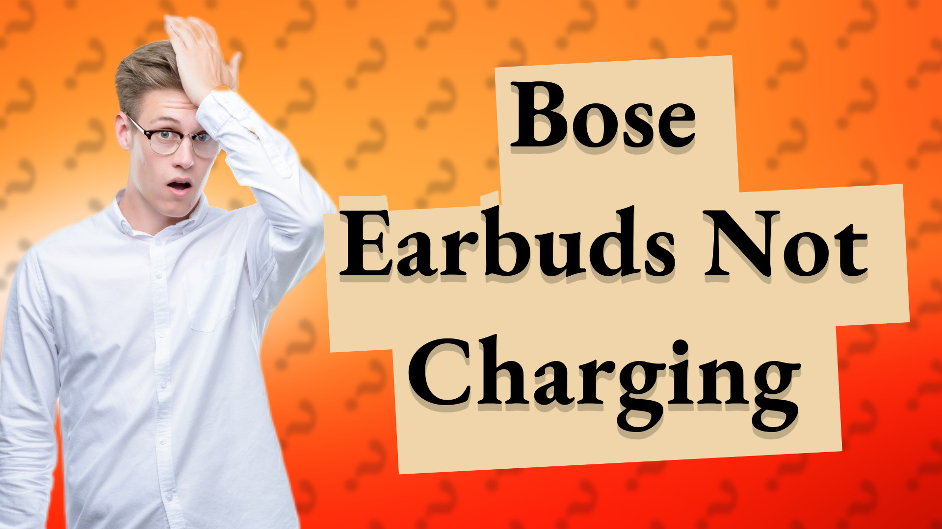Bose Earbuds Not Charging
