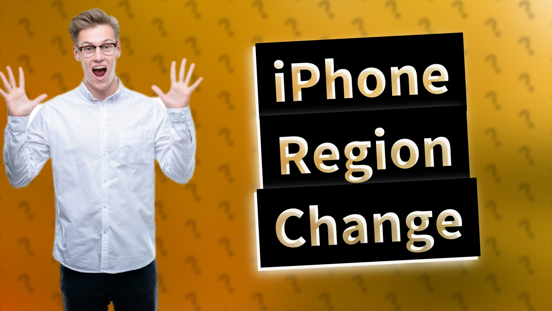 iPhone Region Change