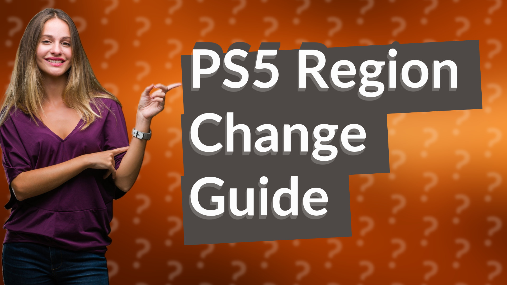 PS5 Region Change Guide