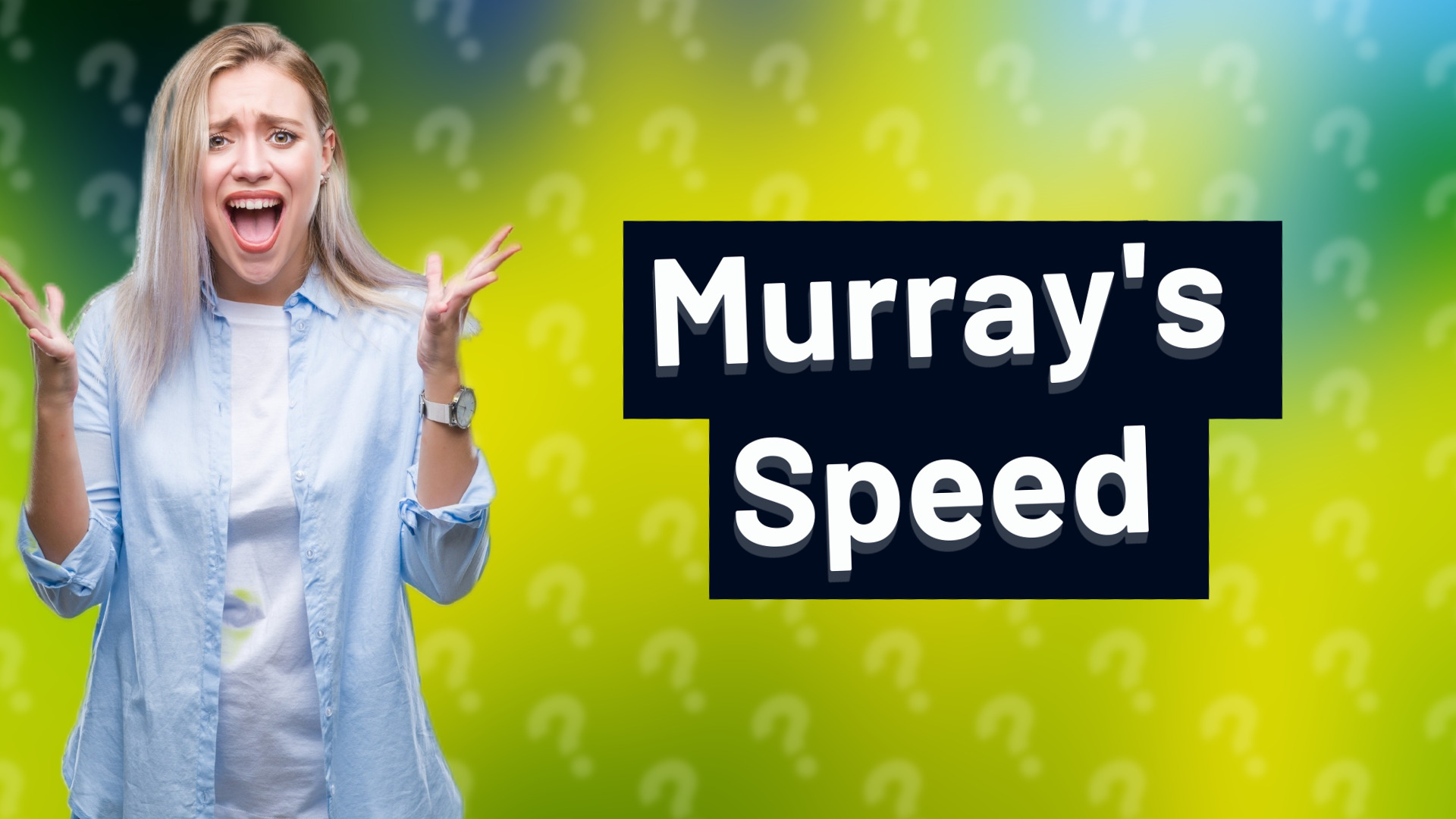 Murray's Speed