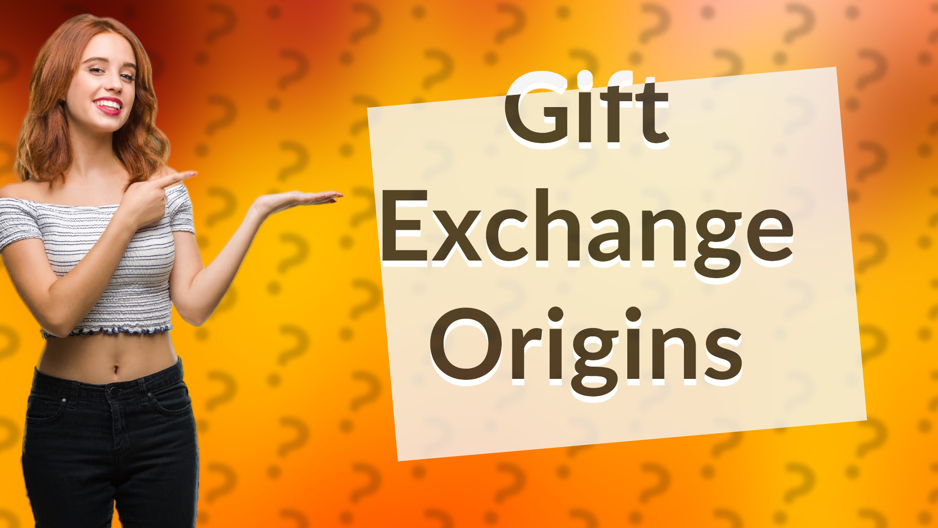 Gift Exchange Origins