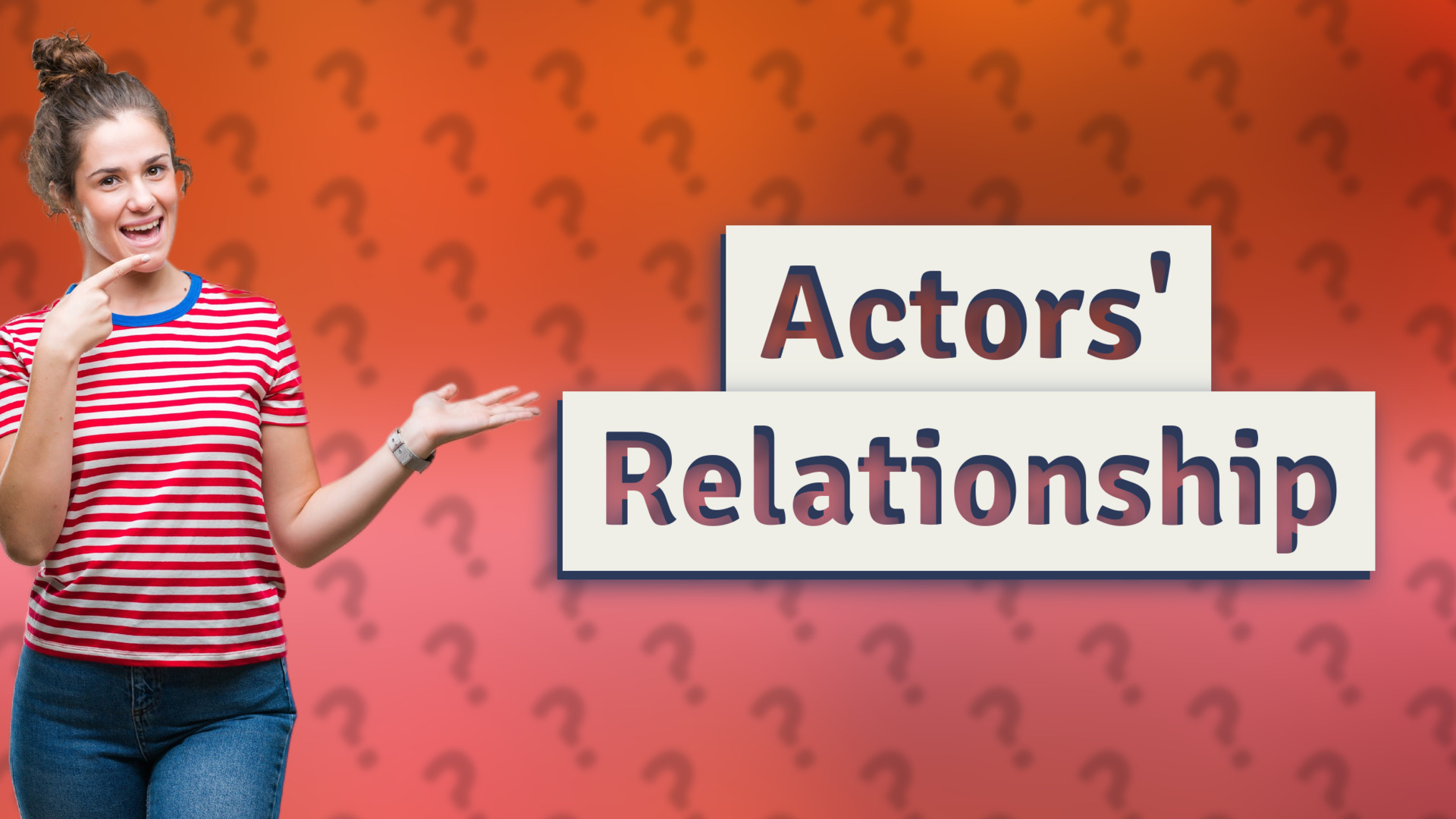 Actors' Relationship