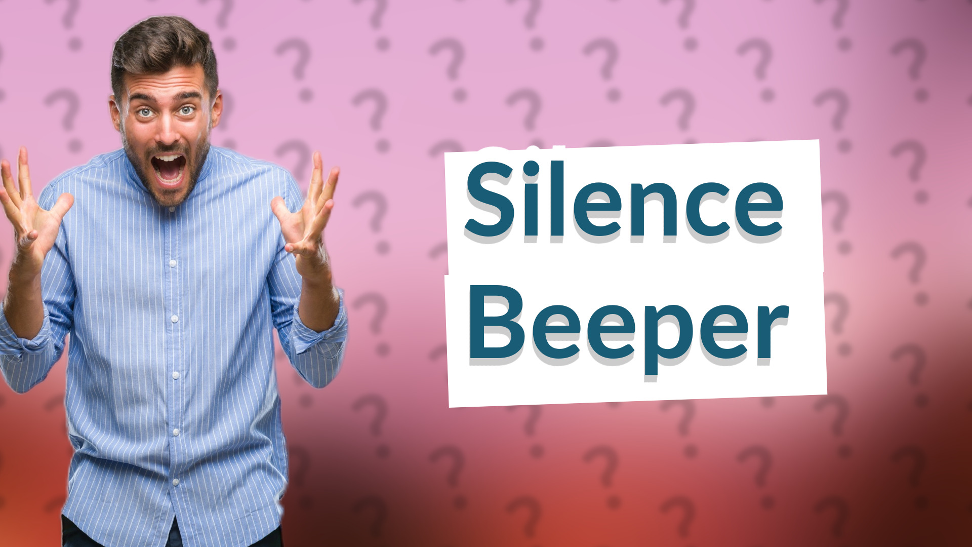 Silence Beeper
