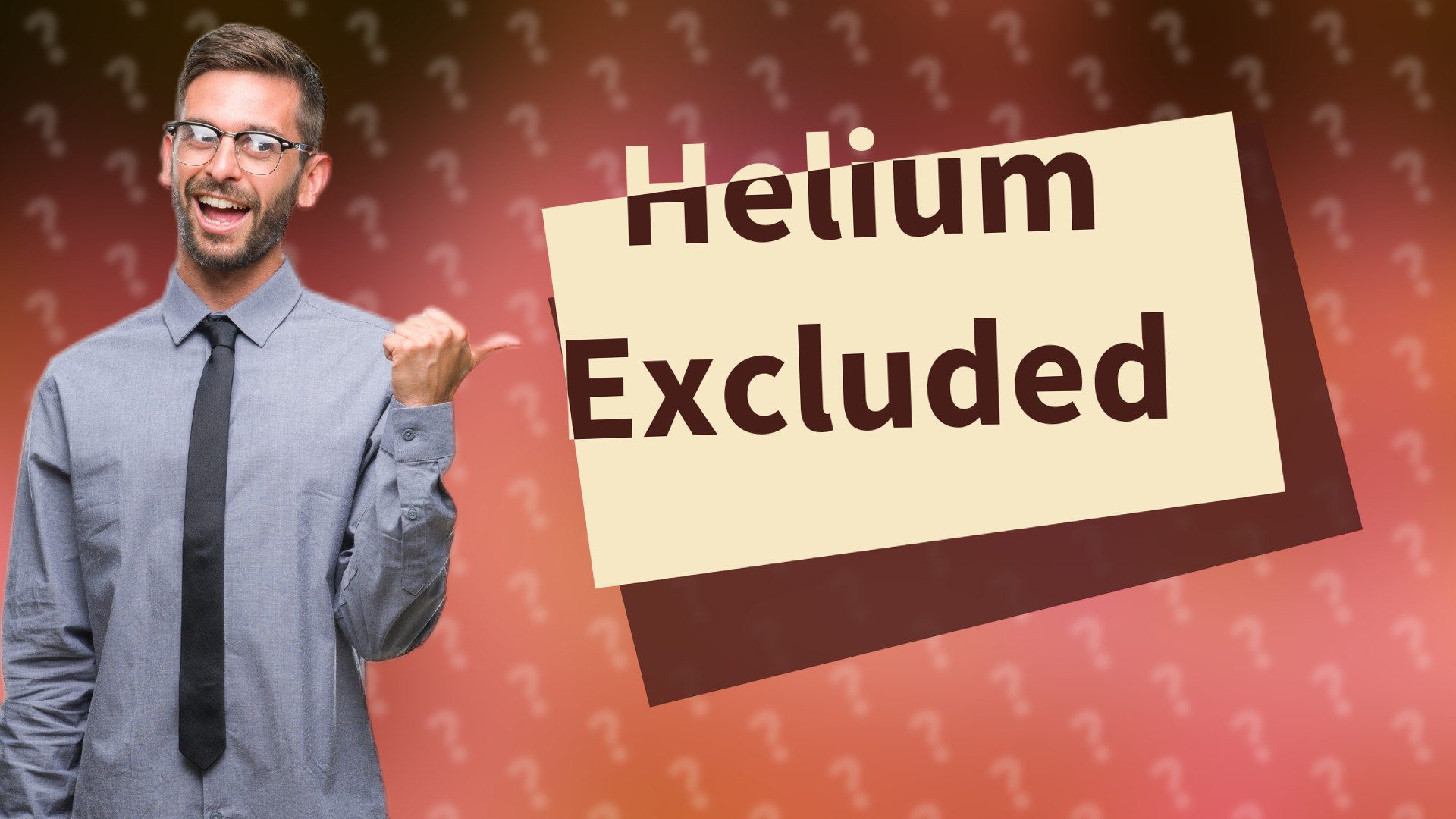 Helium Excluded