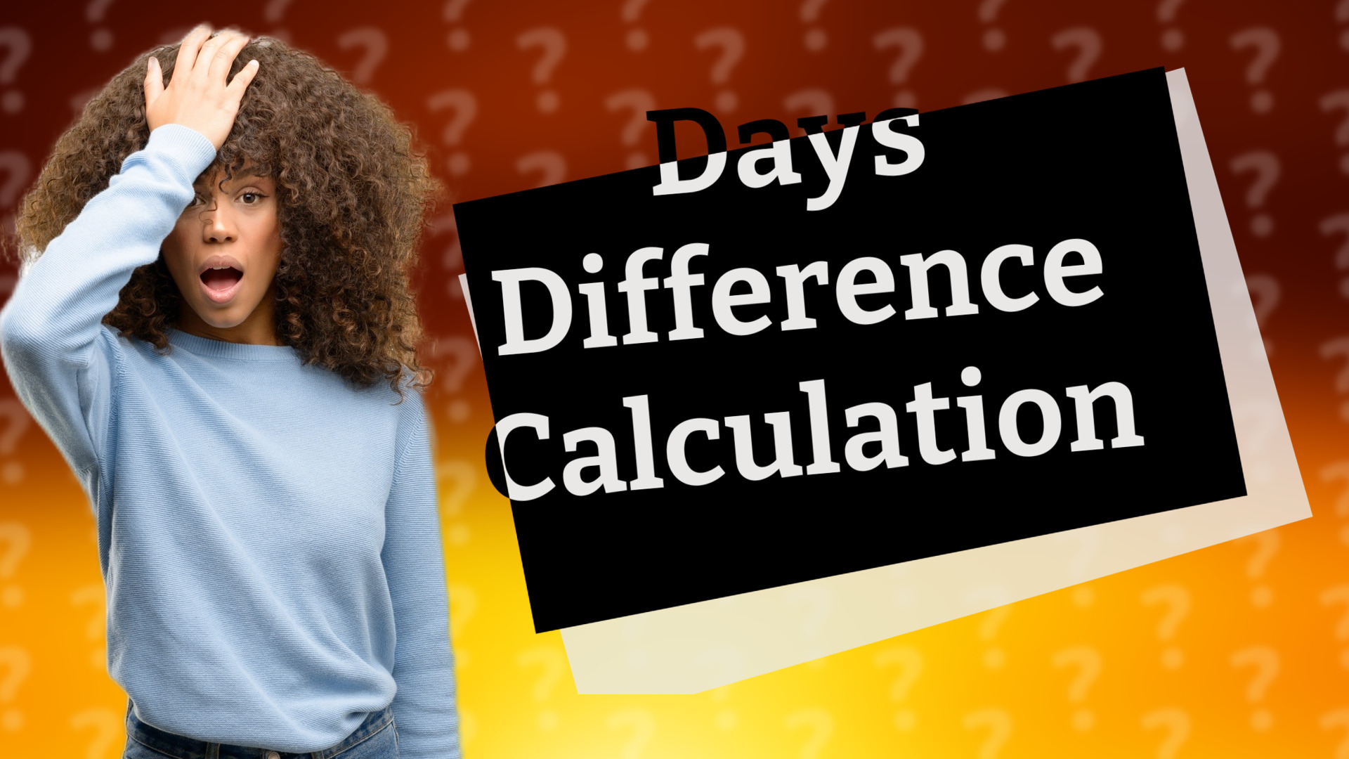 Days Difference Calculation