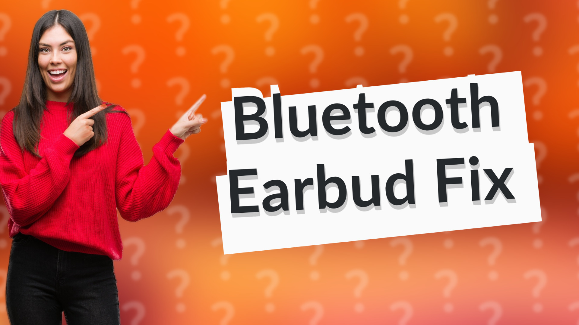 Bluetooth Earbud Fix