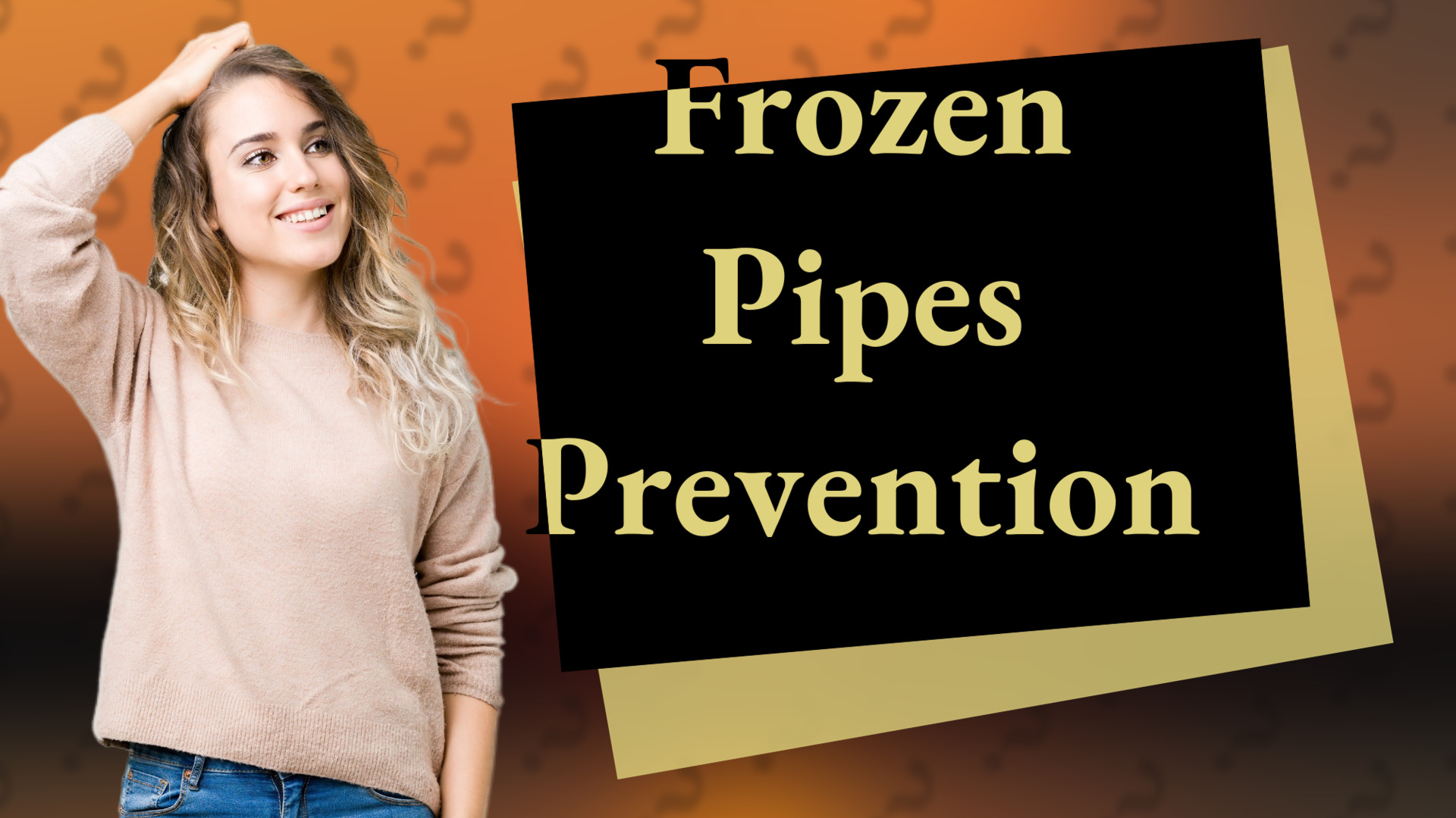 Frozen Pipes Prevention