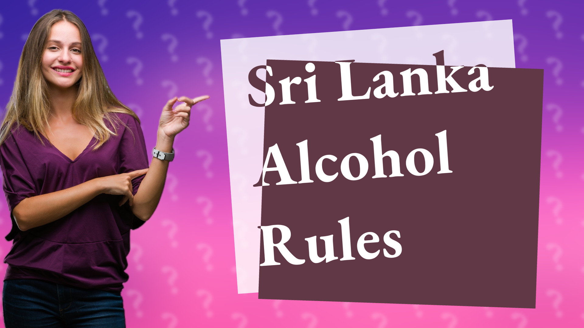 Sri Lanka Alcohol Rules