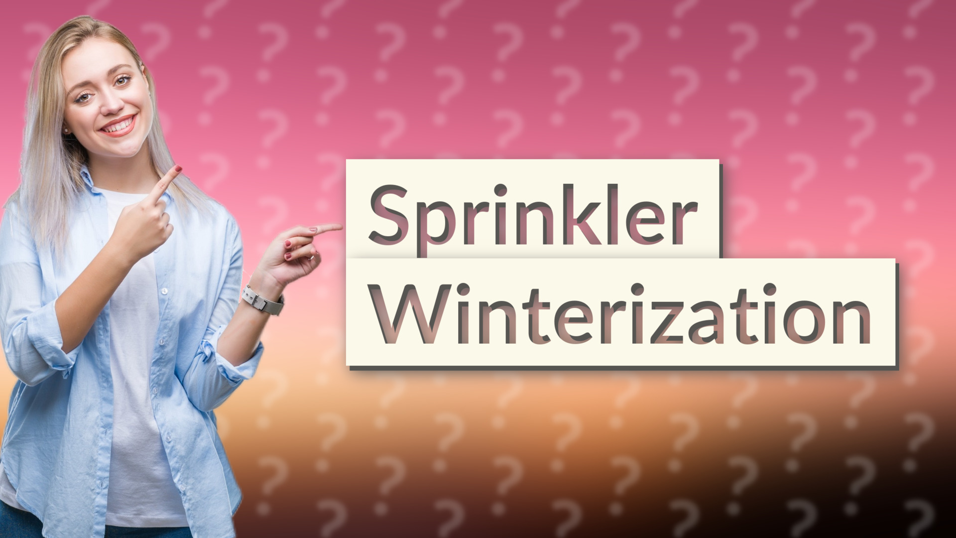 Sprinkler Winterization