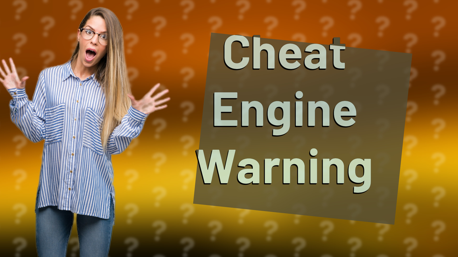 Cheat Engine Warning