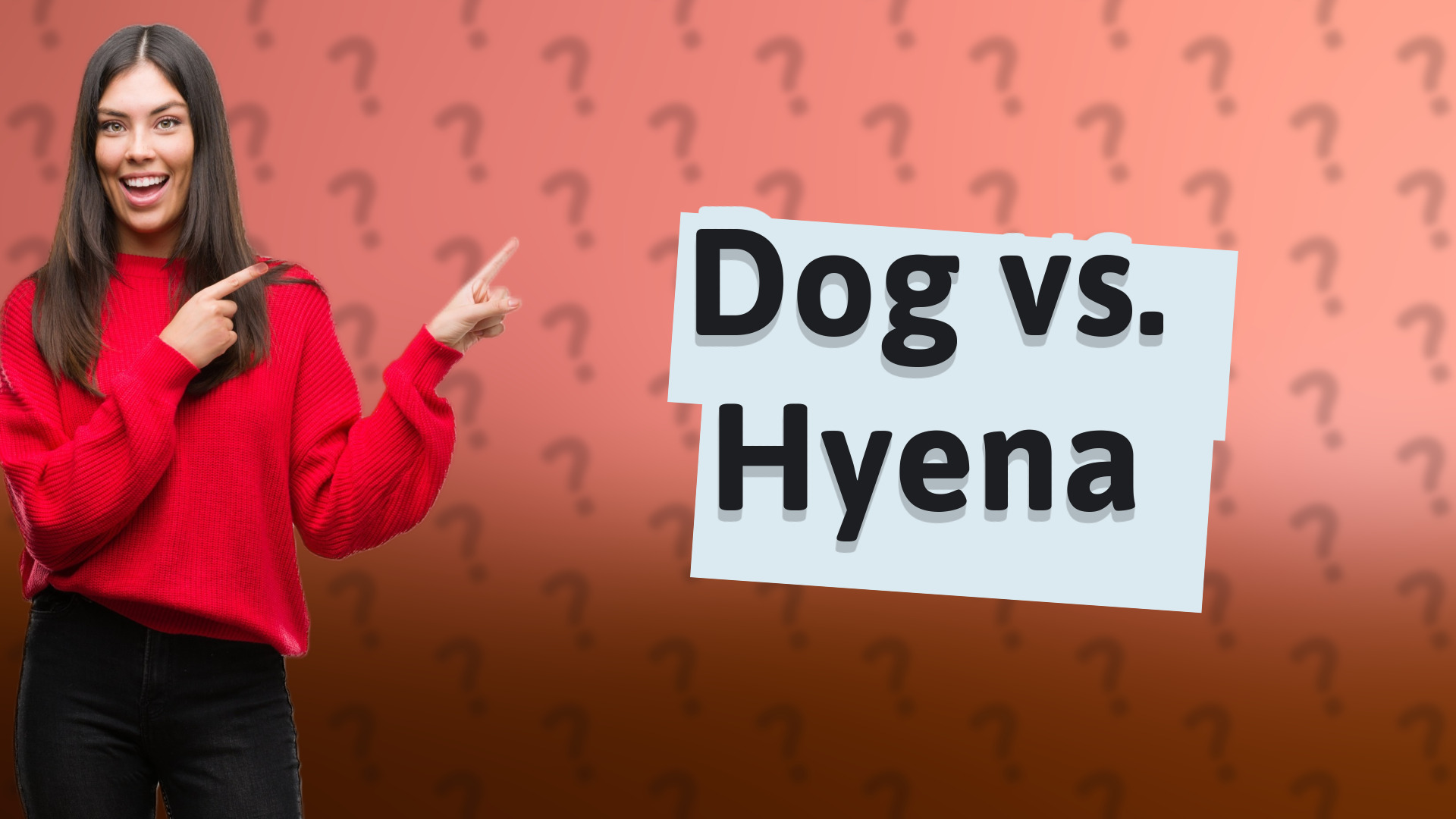 Dog vs. Hyena