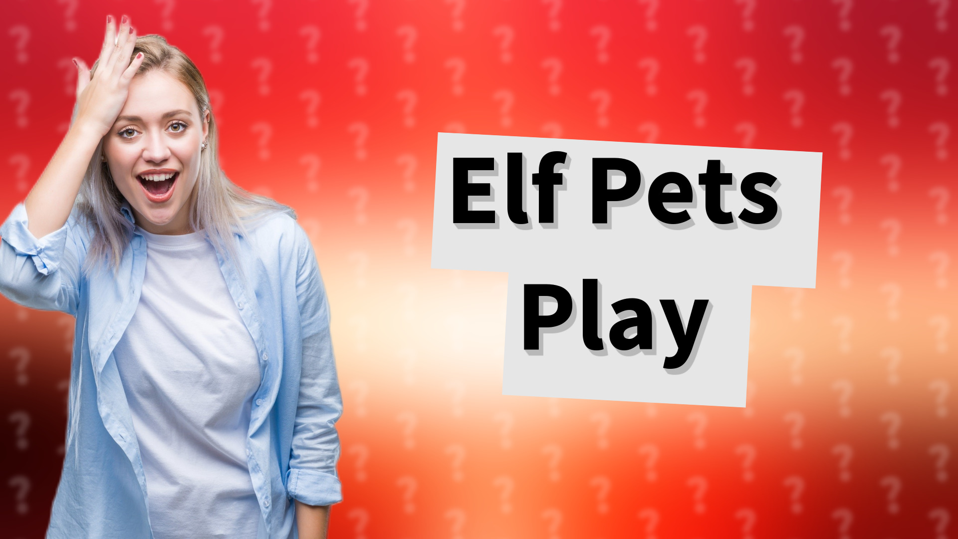 Elf Pets Play