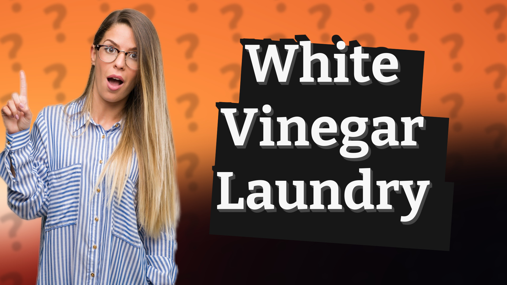 White Vinegar Laundry