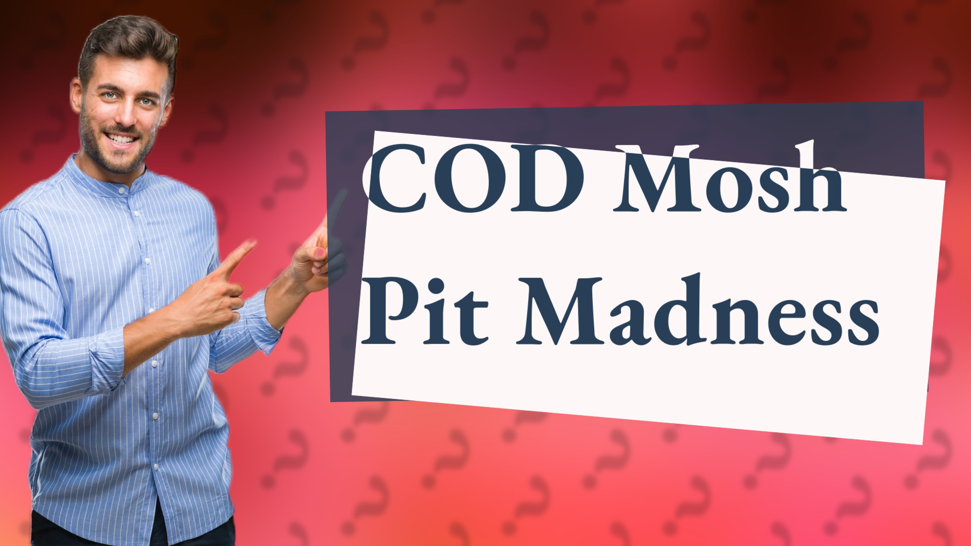 COD Mosh Pit Madness