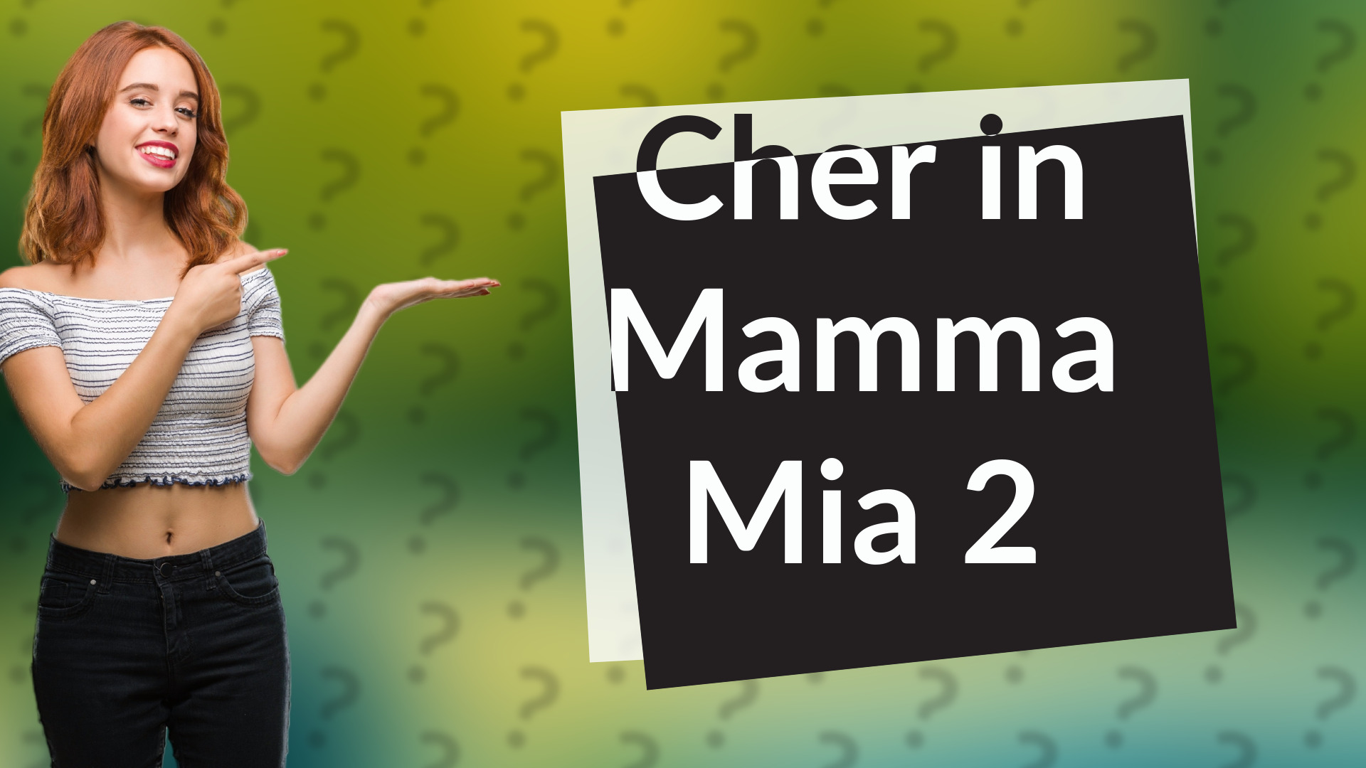Cher in Mamma Mia 2