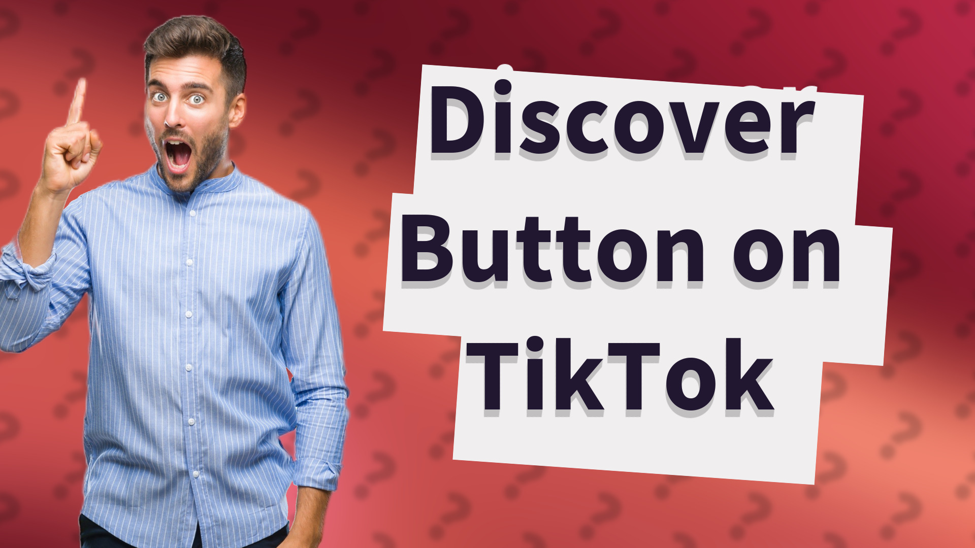 Discover Button on TikTok