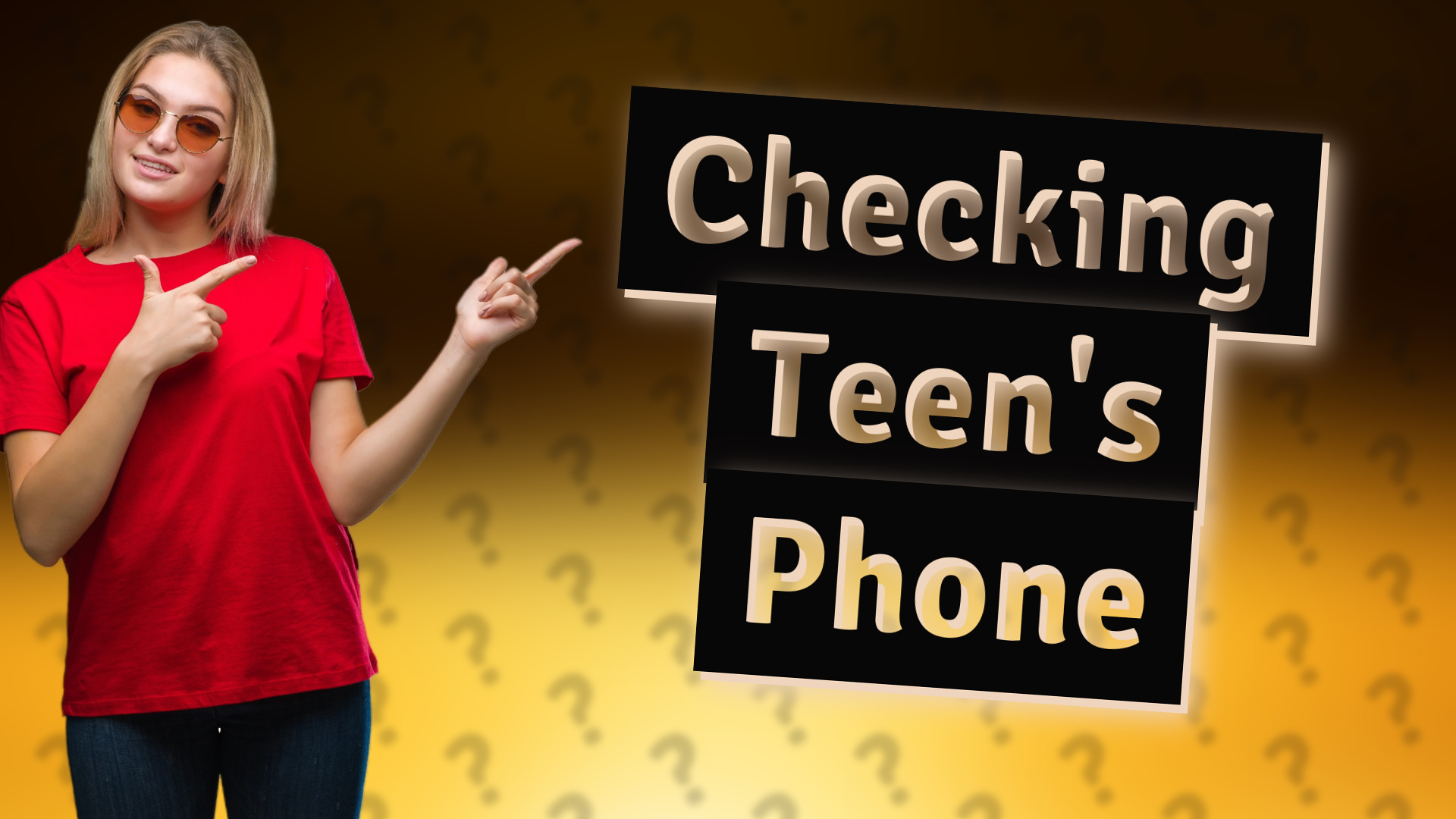 Checking Teen's Phone