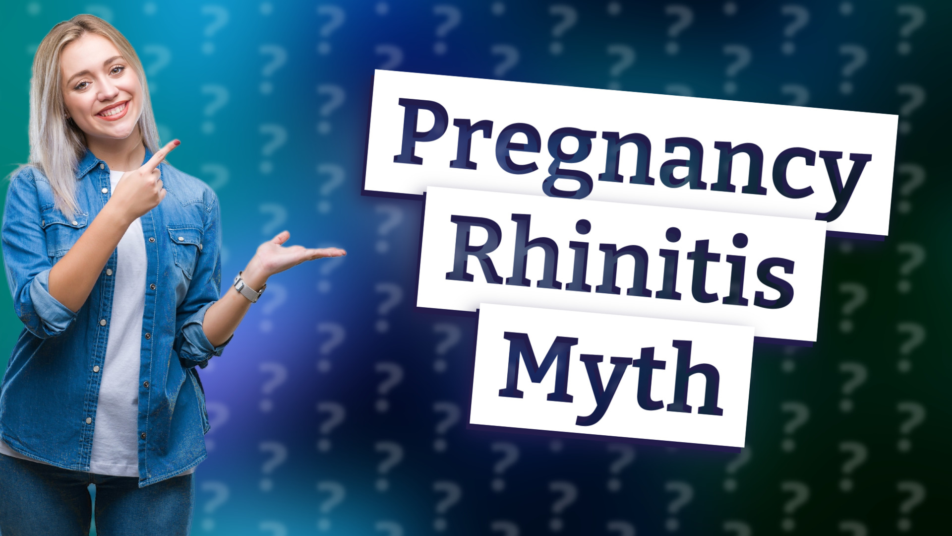 Pregnancy Rhinitis Myth