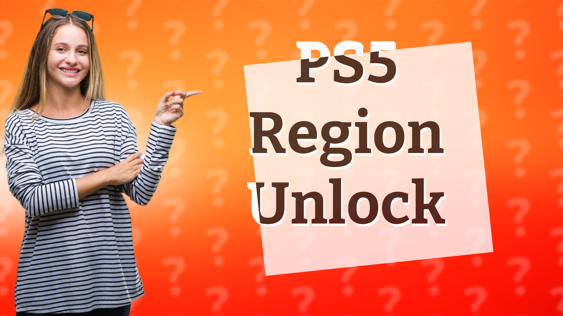PS5 Region Unlock
