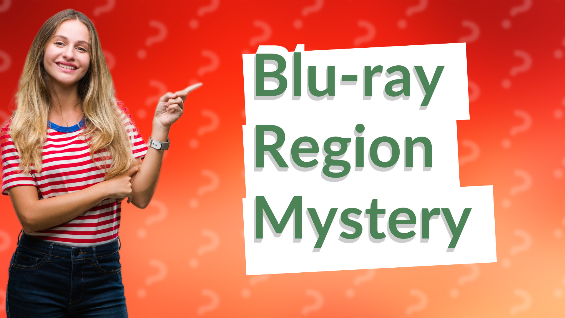 Blu-ray Region Mystery