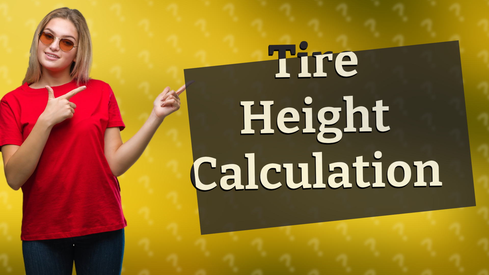 Tire Height Calculation
