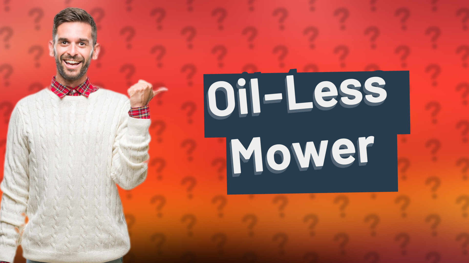 Oil-Less Mower
