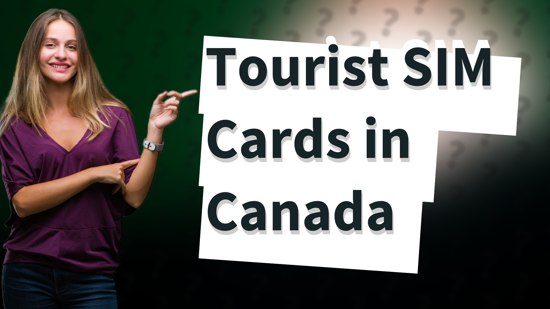 Tourist SIM Cards in Canada