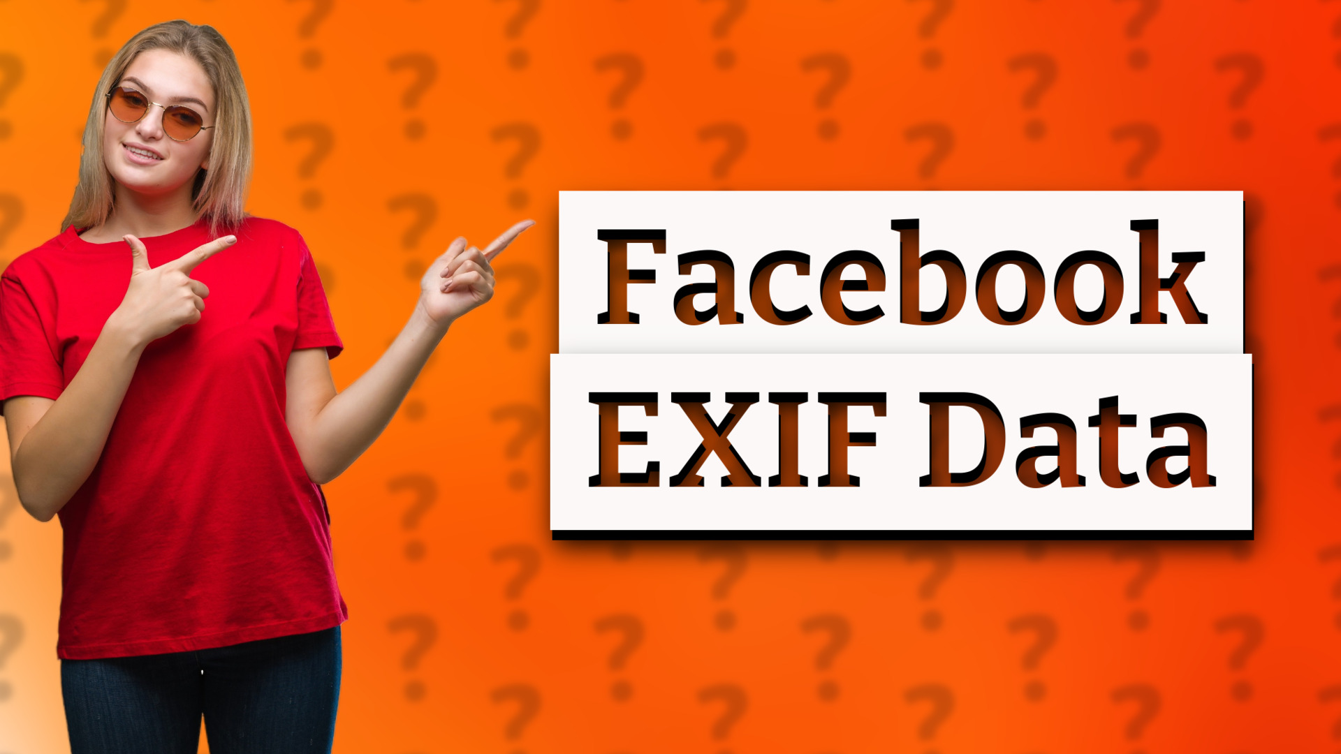Facebook EXIF Data