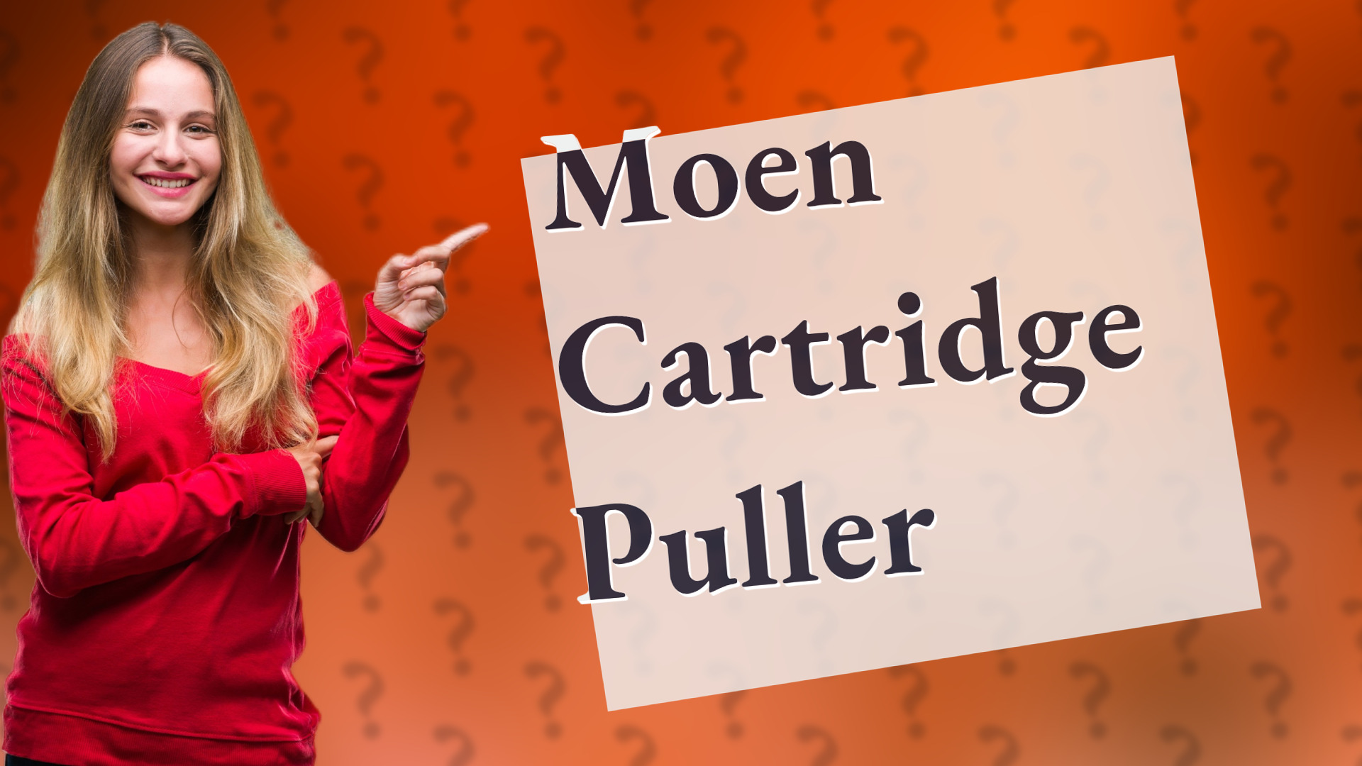 Moen Cartridge Puller