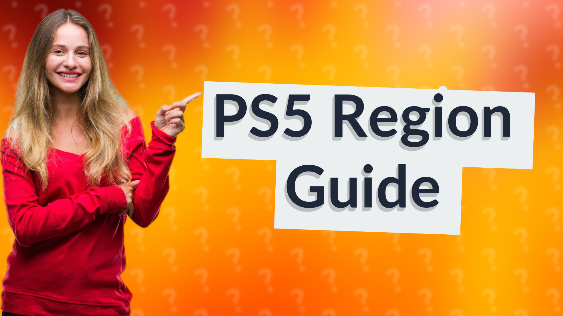 PS5 Region Guide