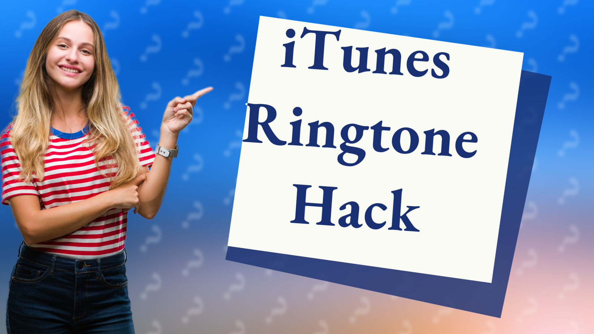 iTunes Ringtone Hack