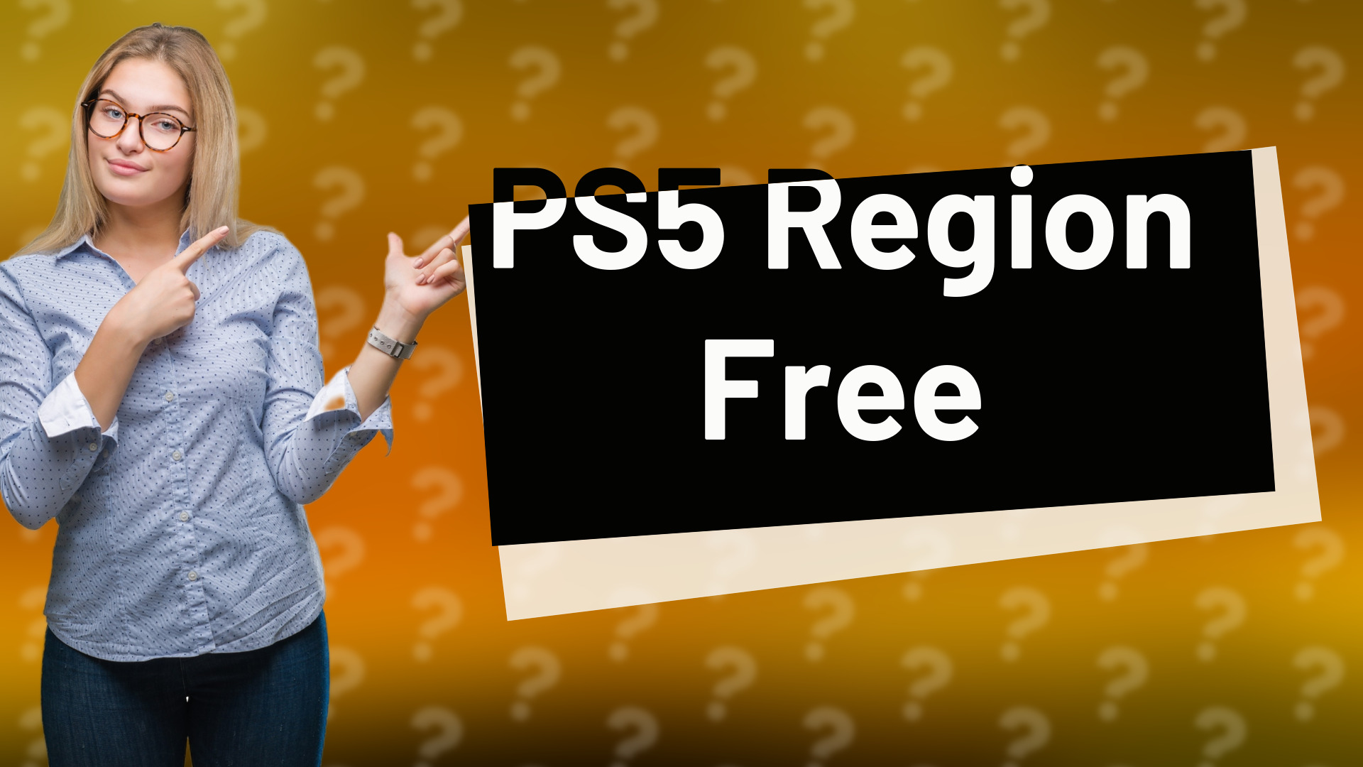 PS5 Region Free