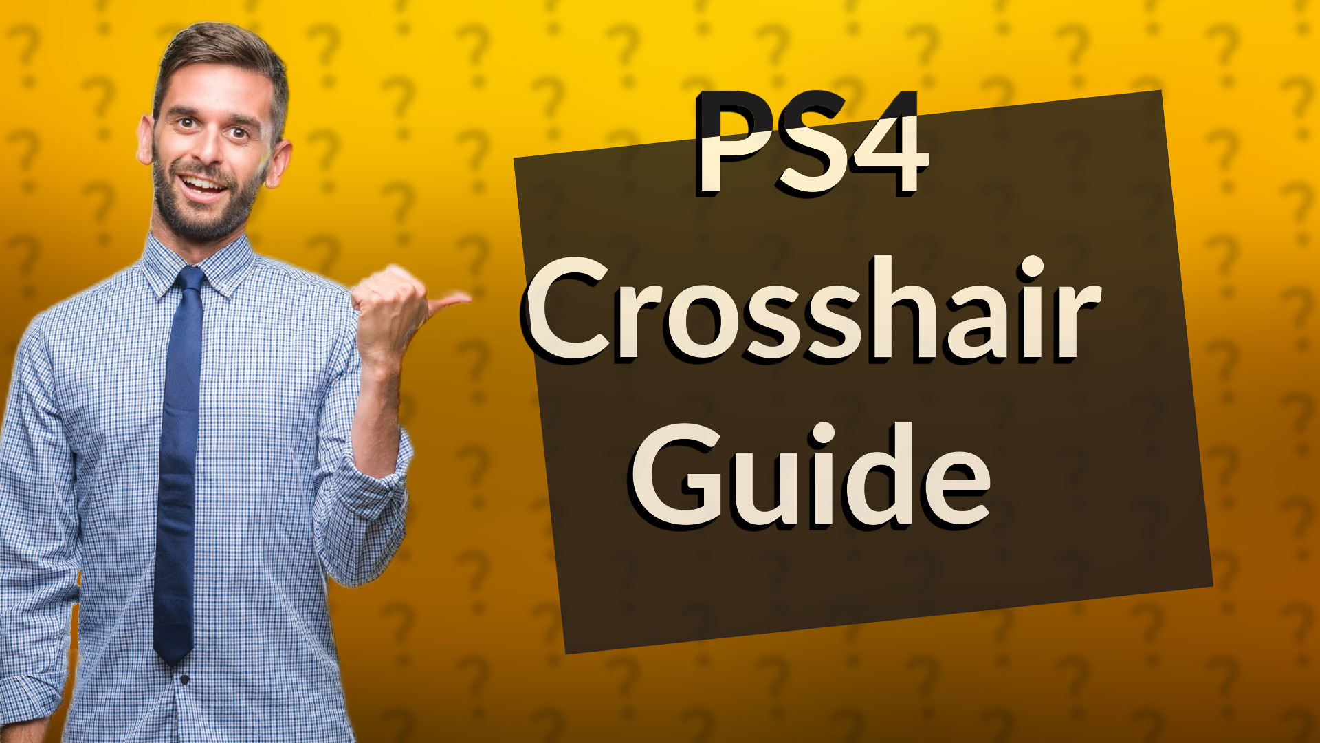 PS4 Crosshair Guide