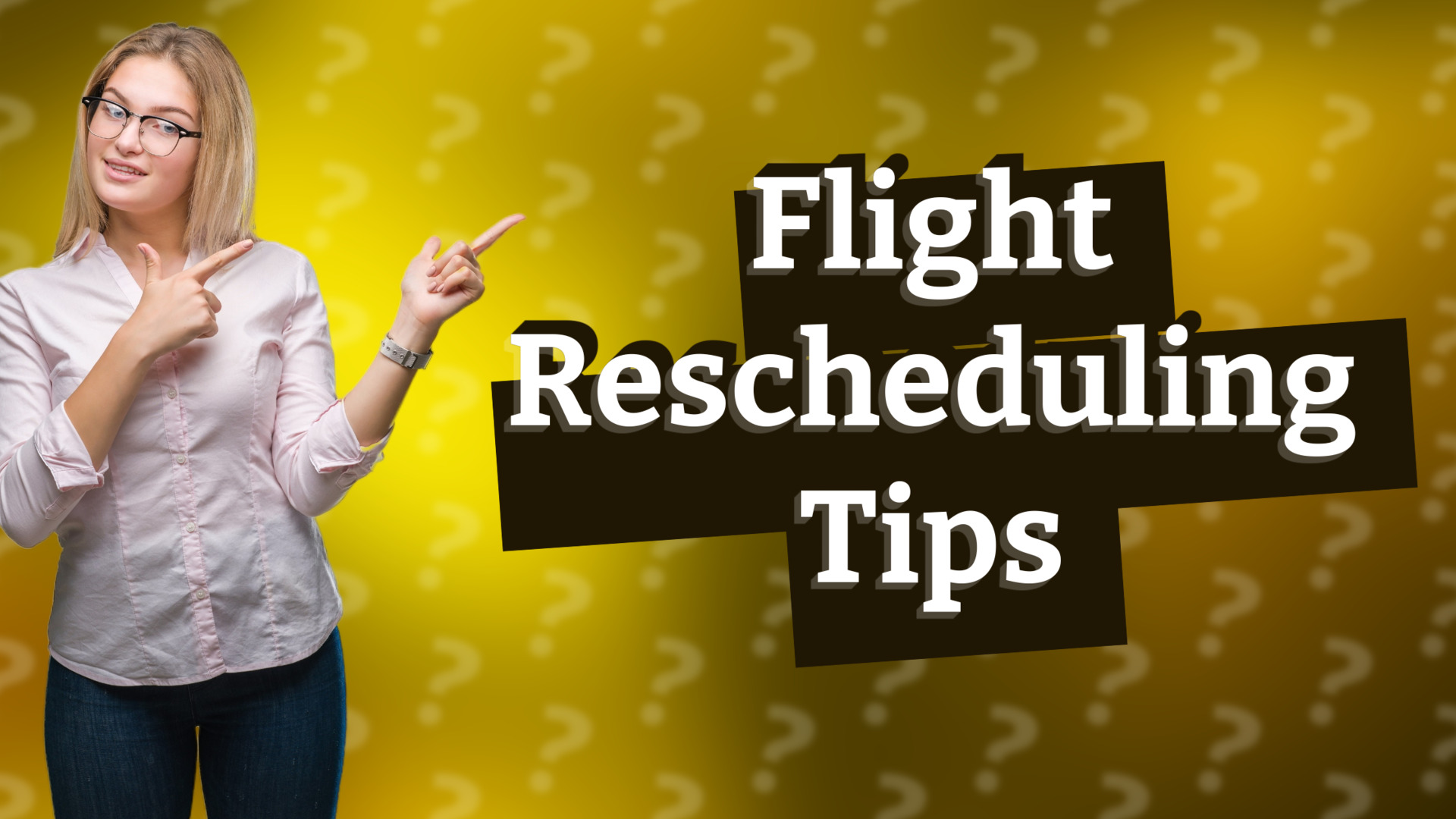 Flight Rescheduling Tips