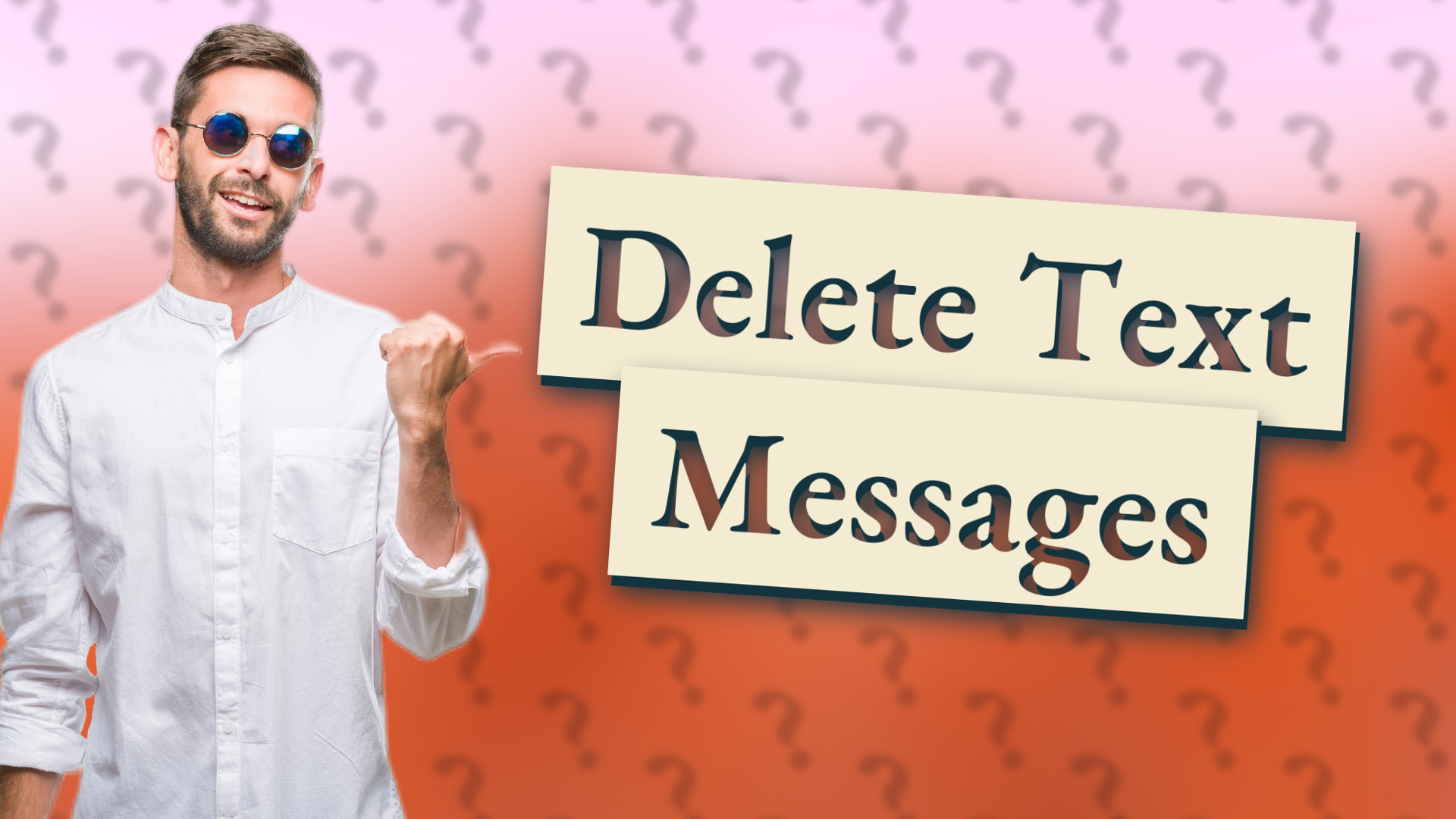 Delete Text Messages