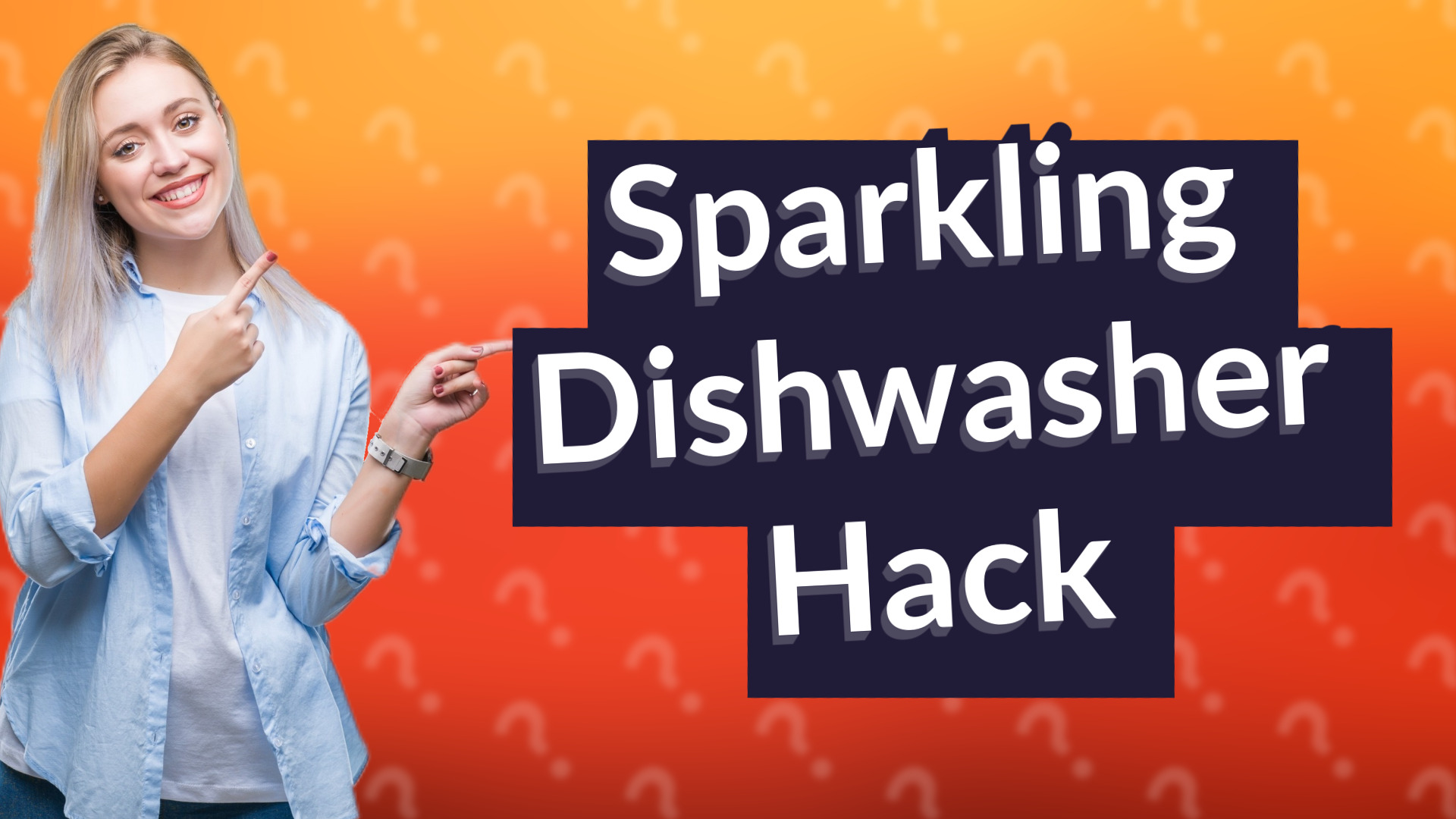 Sparkling Dishwasher Hack