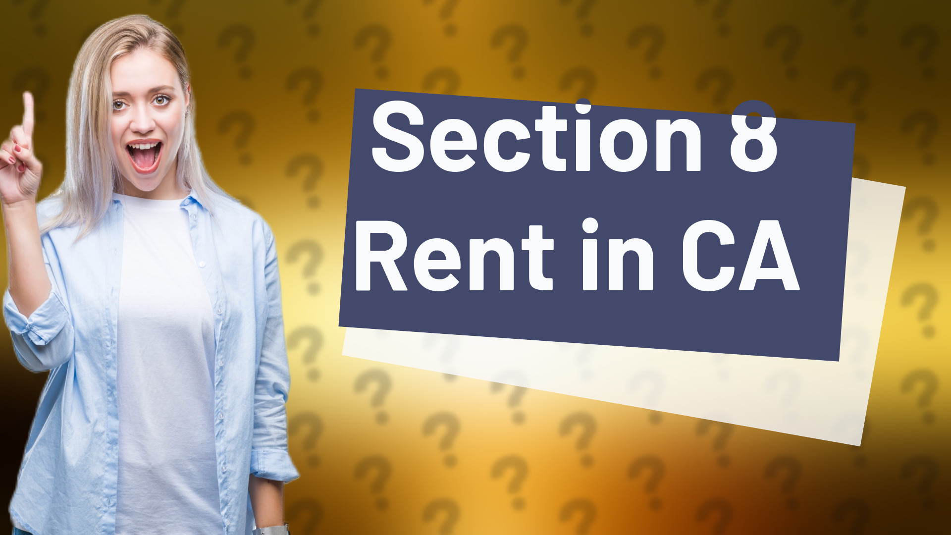 Section 8 Rent in CA