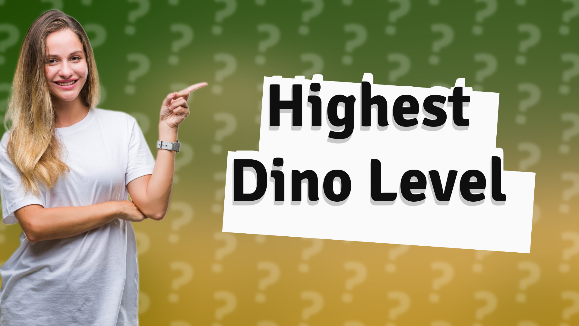 Highest Dino Level