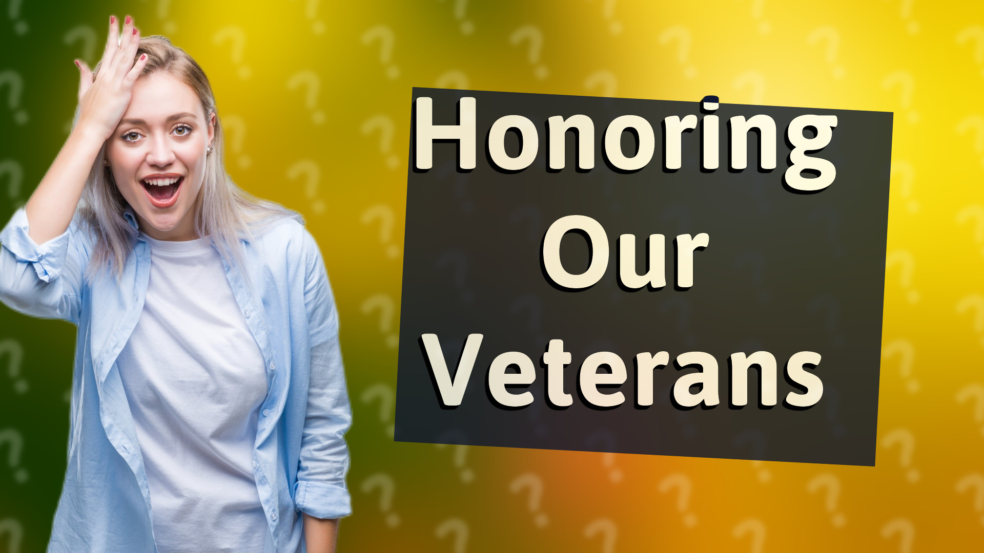 Honoring Our Veterans