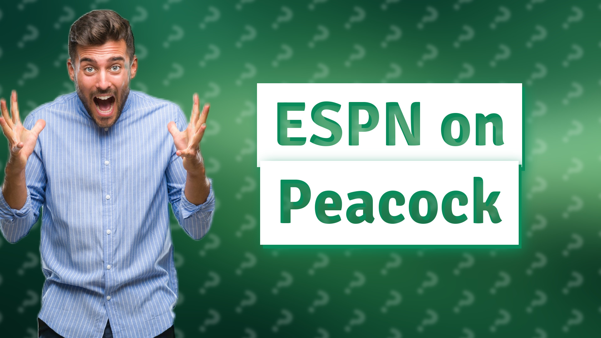 ESPN on Peacock