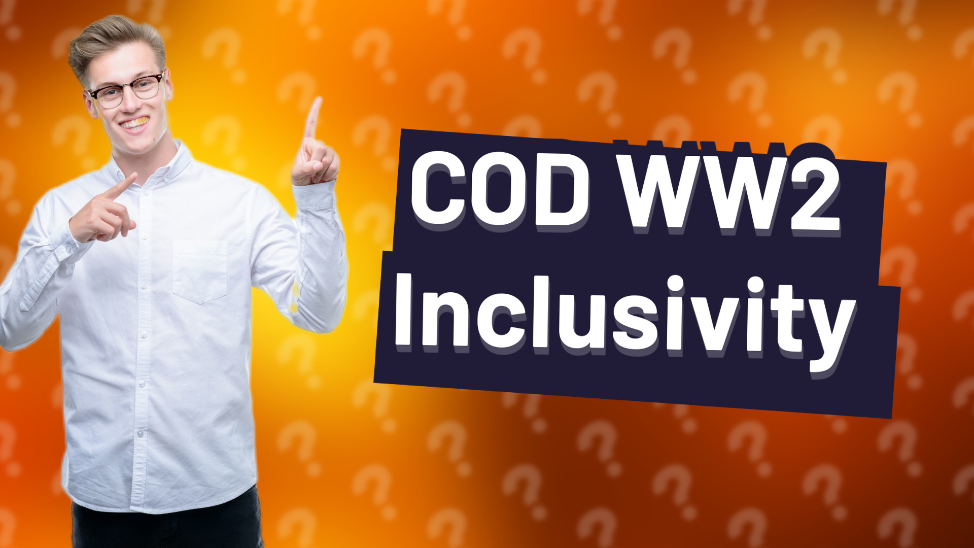 COD WW2 Inclusivity