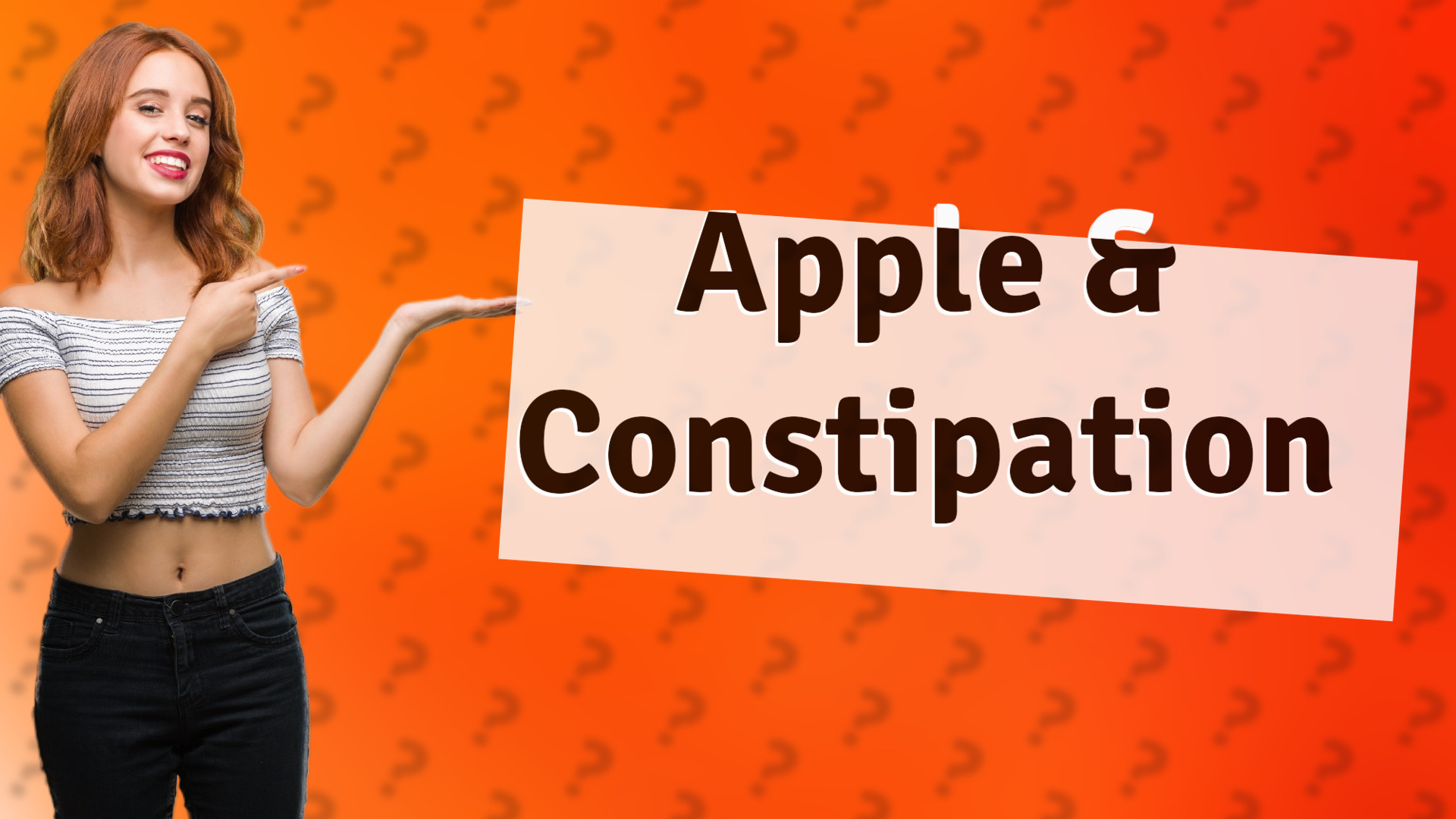 Apple & Constipation