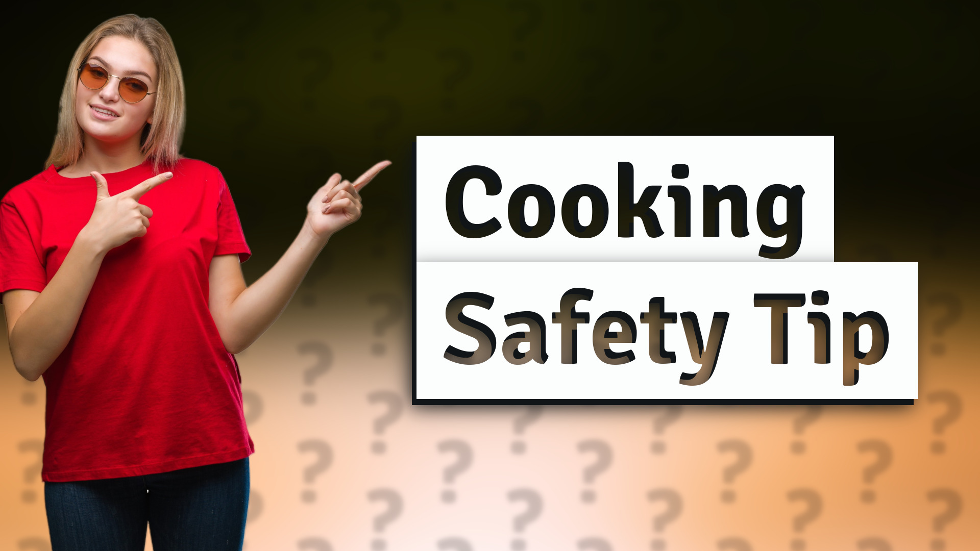 Cooking Safety Tip