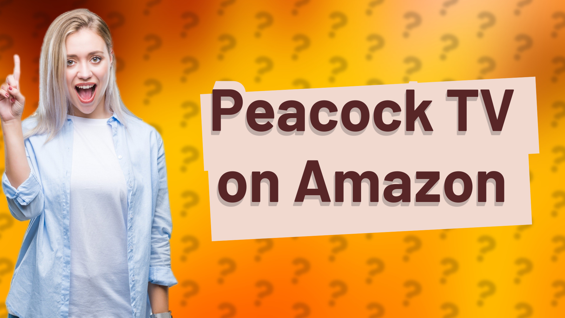 Peacock TV on Amazon