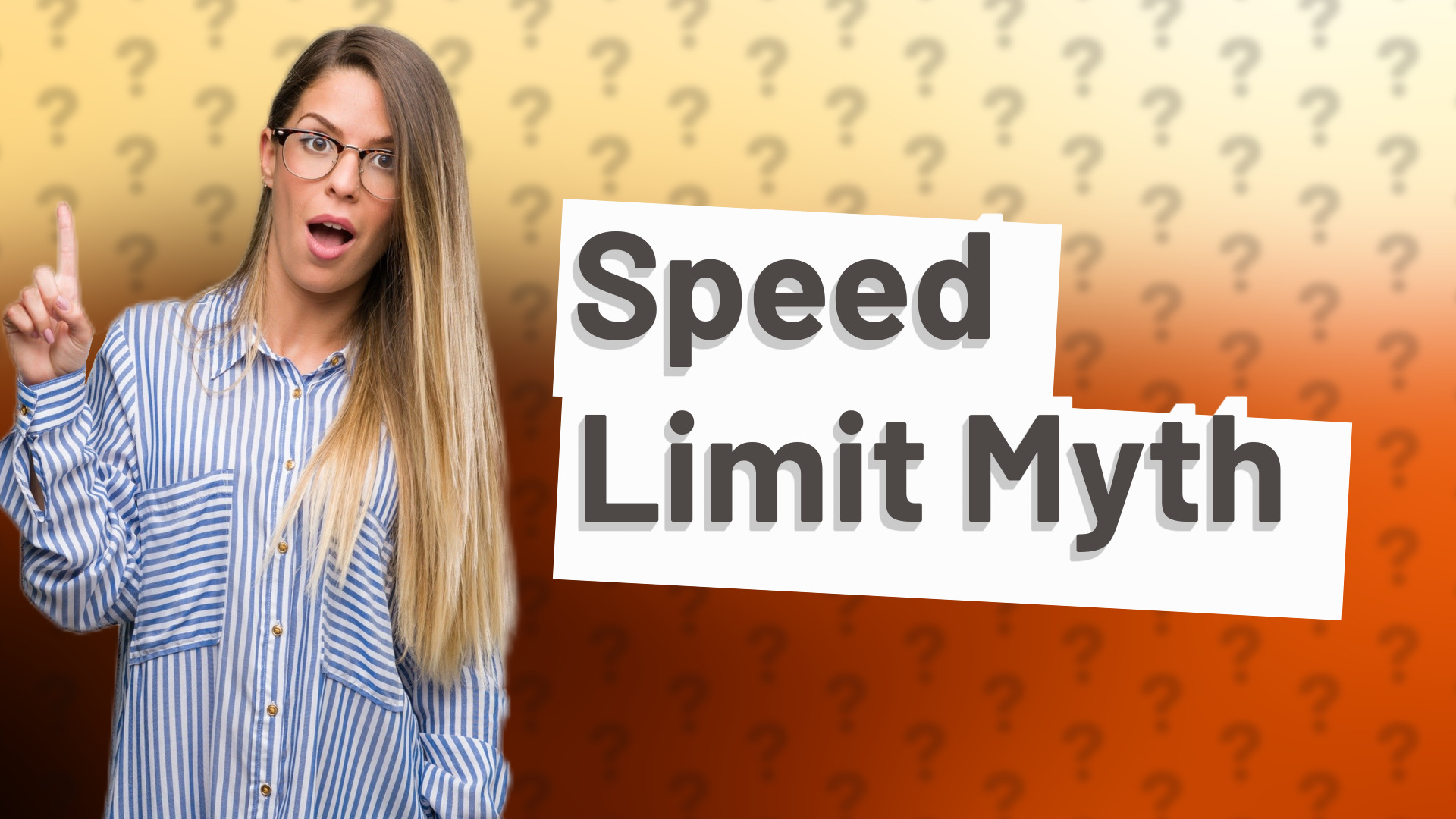 Speed Limit Myth