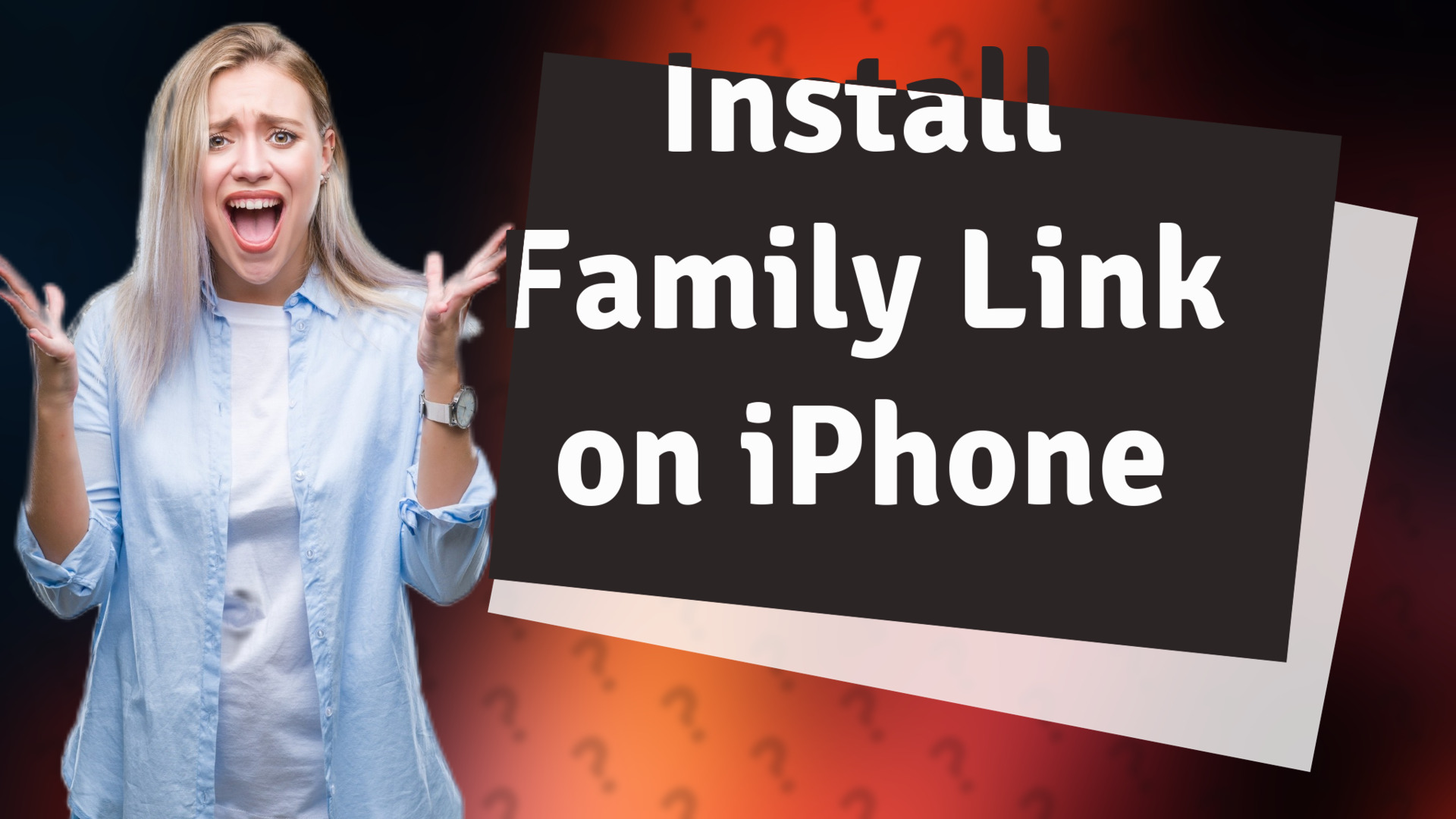 Install Family Link on iPhone