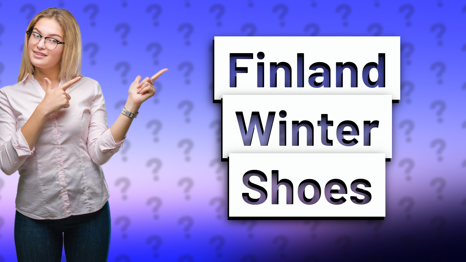 Finland Winter Shoes