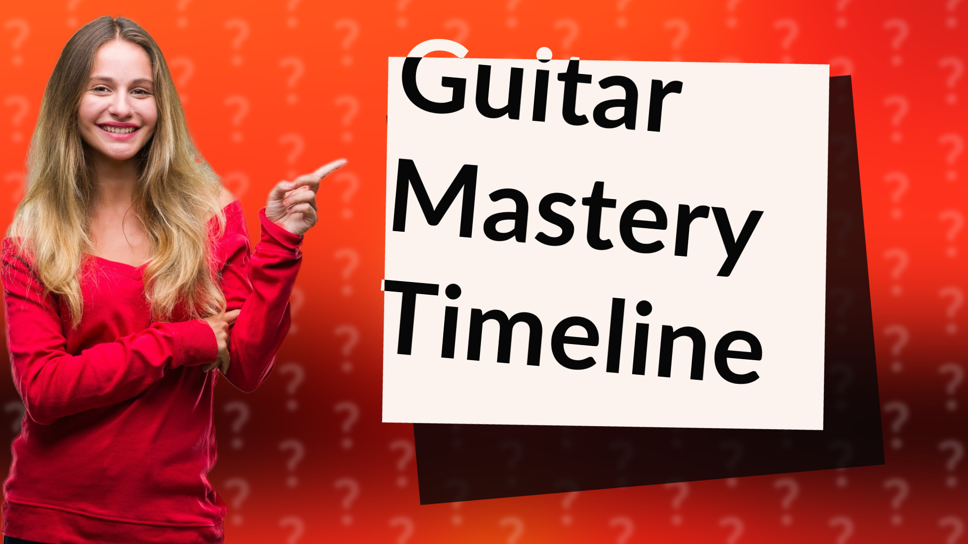 Guitar Mastery Timeline